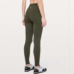 Lululemon Align Pant *Full Length 28" Dark Olive size 2
